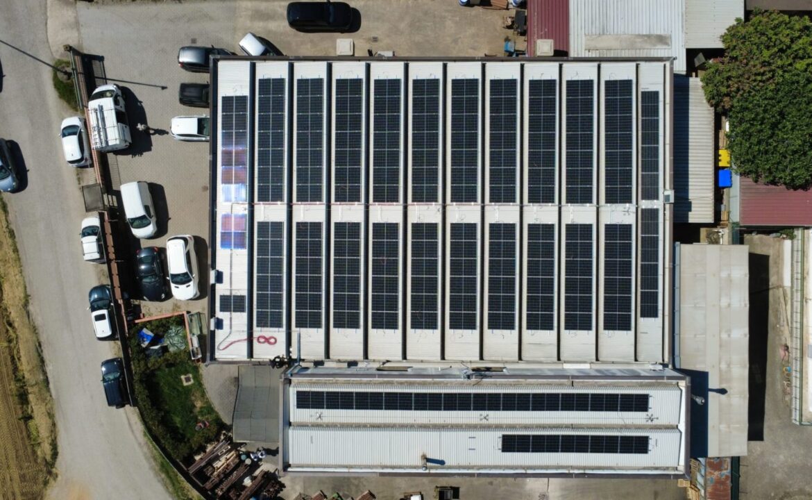 impianto fotovoltaico a Montevarchi